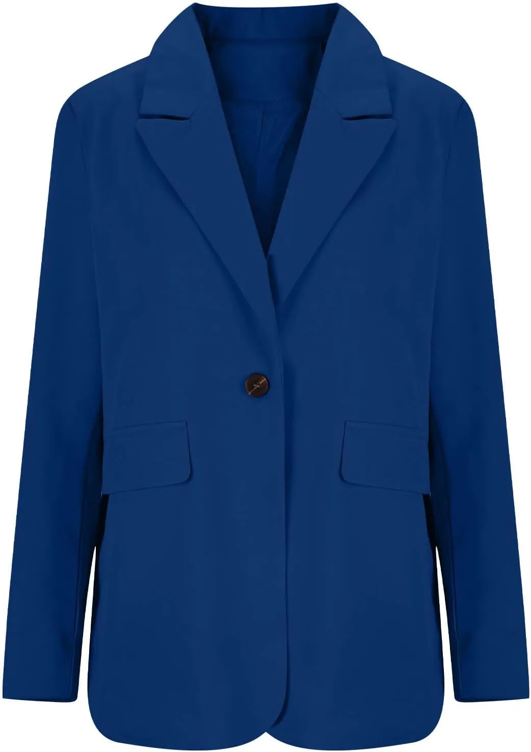 2024 Fall Fashion Blazers Womens Casual Long Sleeve Cardigan Jackets Lapel Open Front Business Work Suit Outerwear