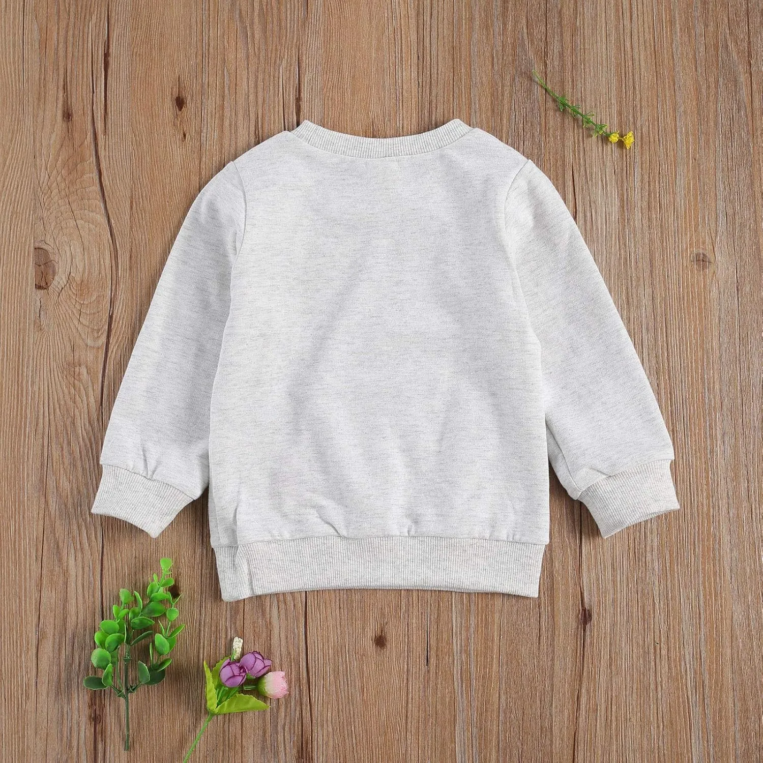 BeQeuewll Infant Toddler Boys Girls Crewneck Sweatshirt Love You More Letter Printed Long Sleeve Pullover Shirt Sweater Tops