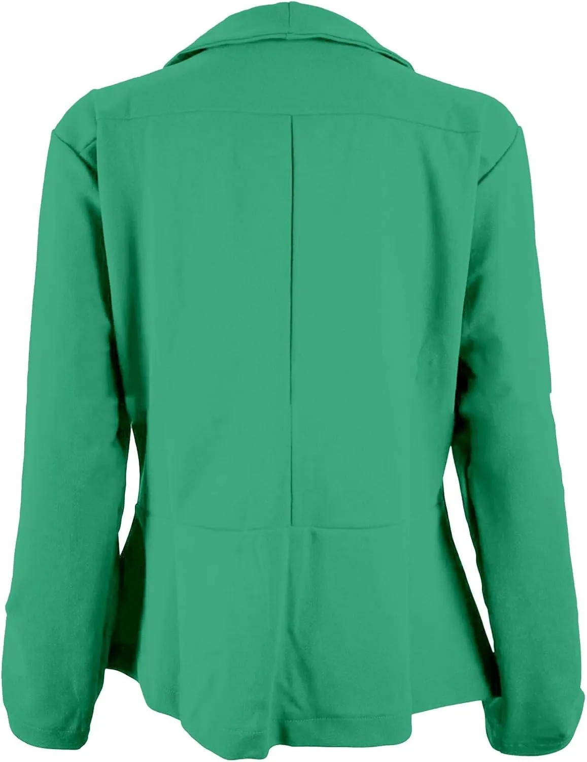 Blazers for Women Suit Jackets Long Sleeve Lapel Suit Small Jacket Work Office Blazer Lapel Button Jacket Black