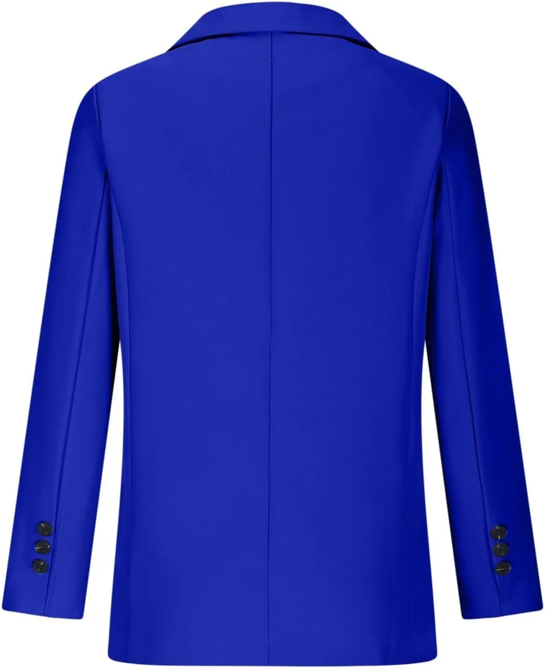 Business Blazers for Women Trendy Lapel Button Down Long Sleeve Blazer Jackets Dressy Open Front Office Suit Jackets
