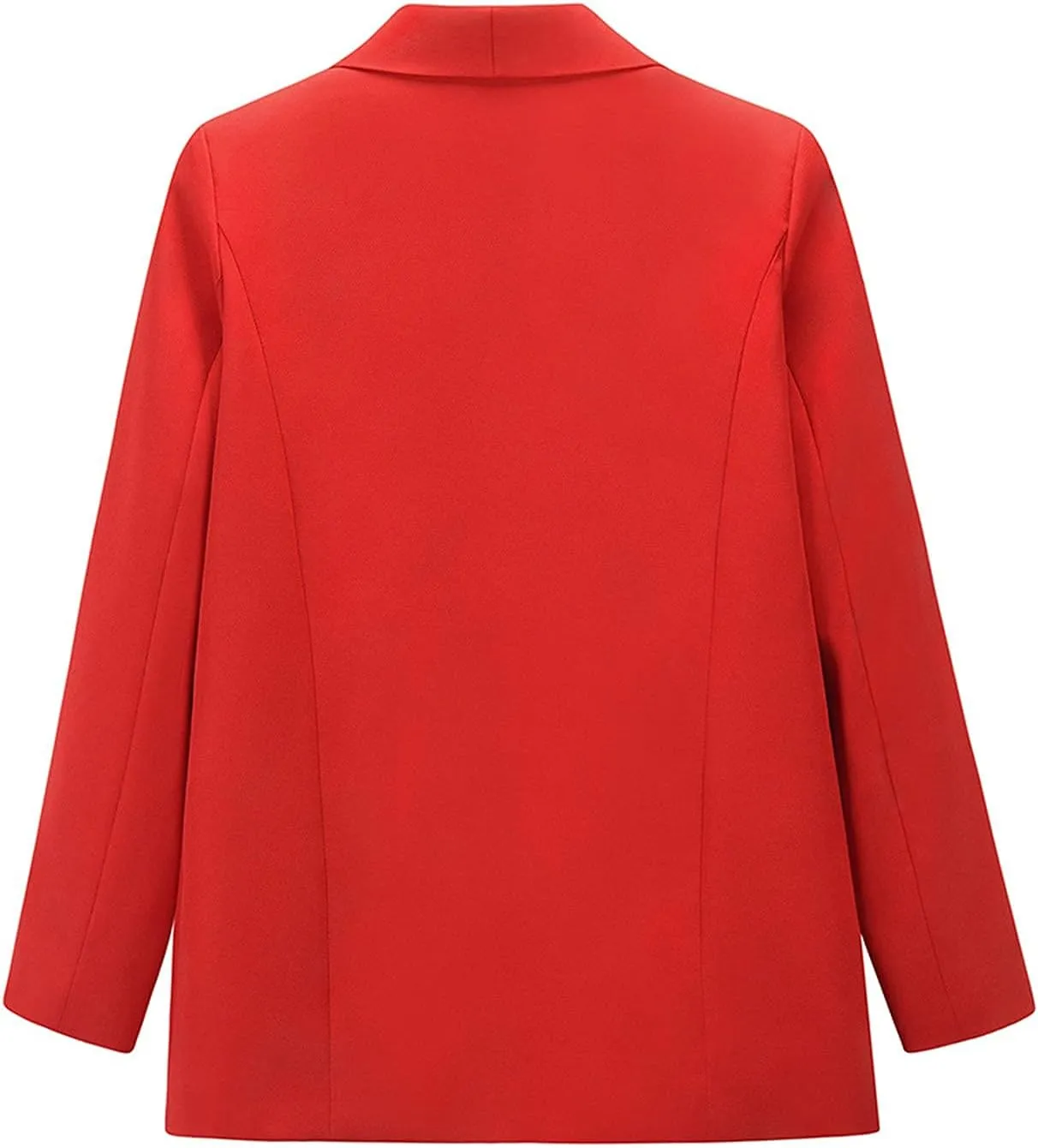 Casual Blazers for Women Dressy Lapel Open Front Long Sleeve Suit Jackets Business Slim Fit Long Office Work Blazer