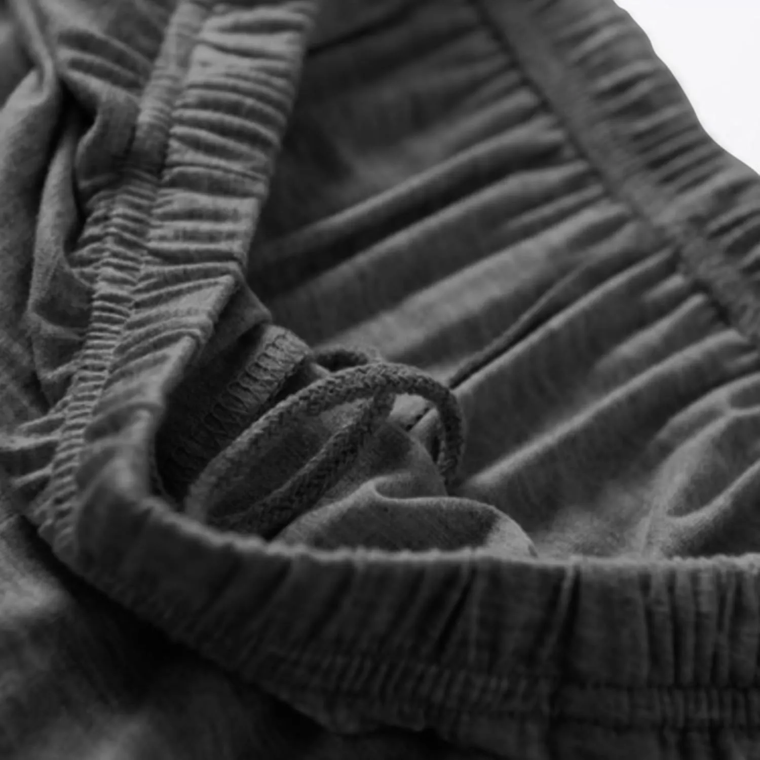 Cotton Mens Casual Shorts Elastic Waist Drawstring Lounge Shorts for Summer or Daily Comfort(Available in Plus Size)