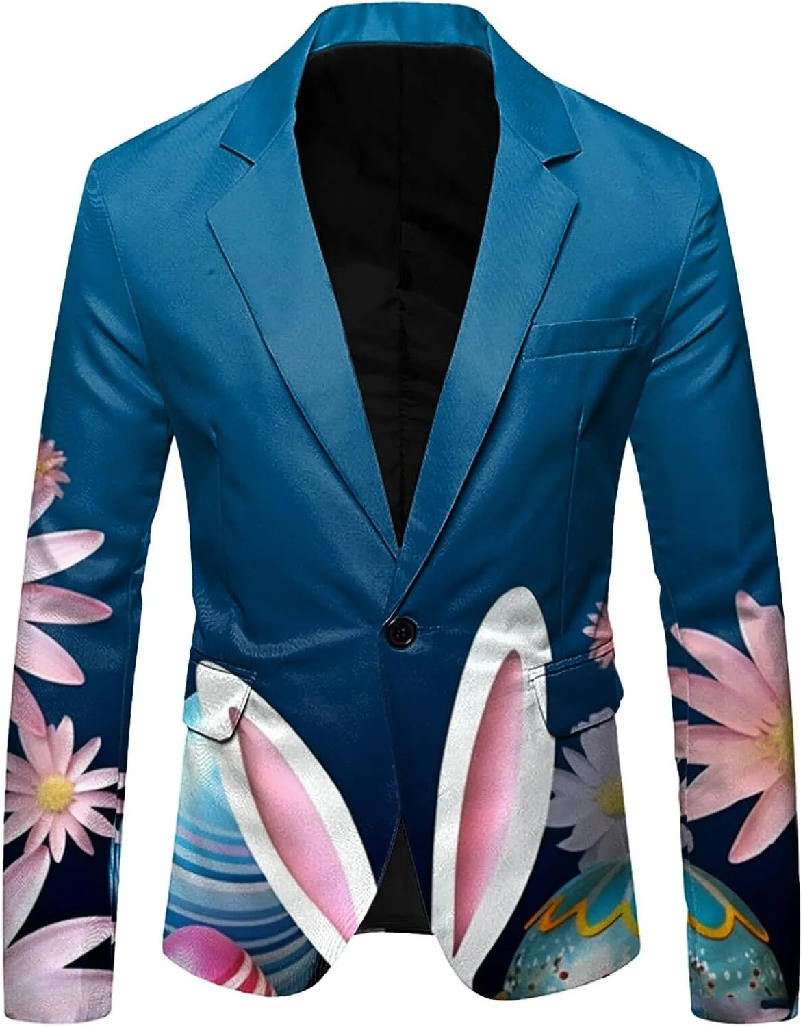Easter Suits for Men 2 Piece Slim Fit Suit Set Birthday Wedding Party Tuxedo Suits Blazer Jacket Pants