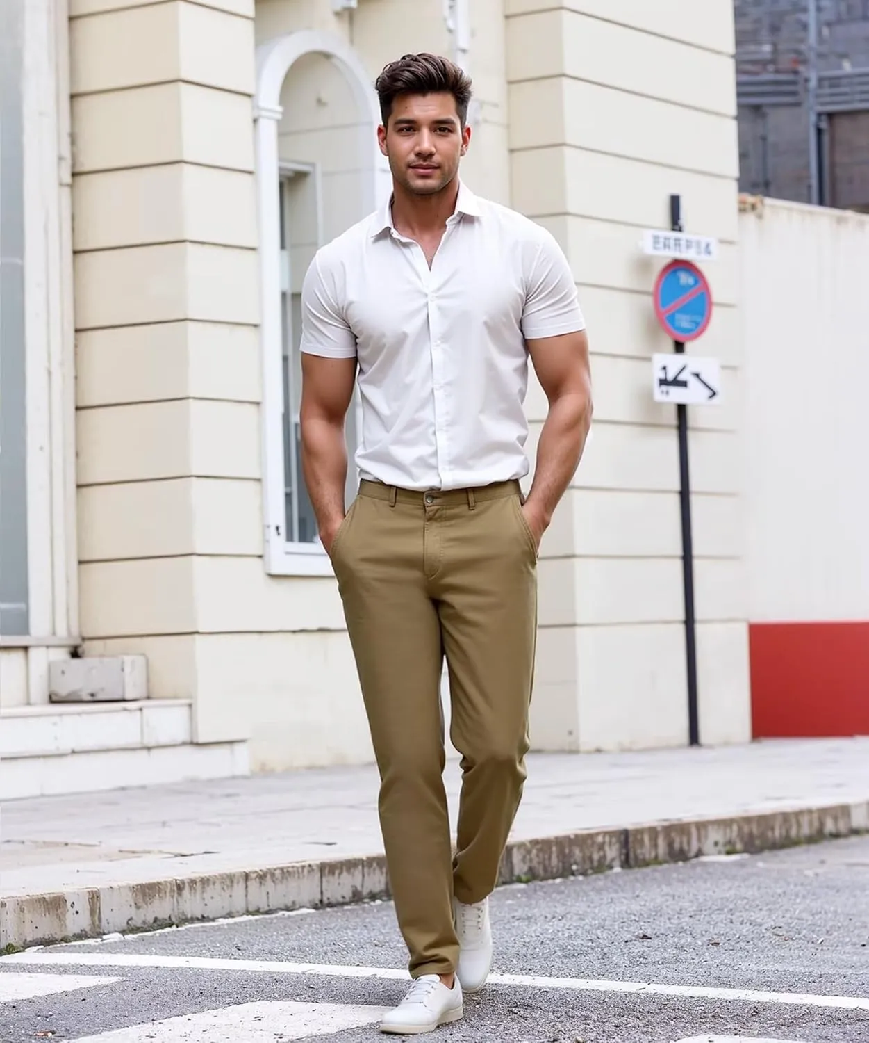 ETHANOL Mens Work Casual Comfort Fit Tech Stretch Slim Performance Wrinkle Resistant Dress Pants