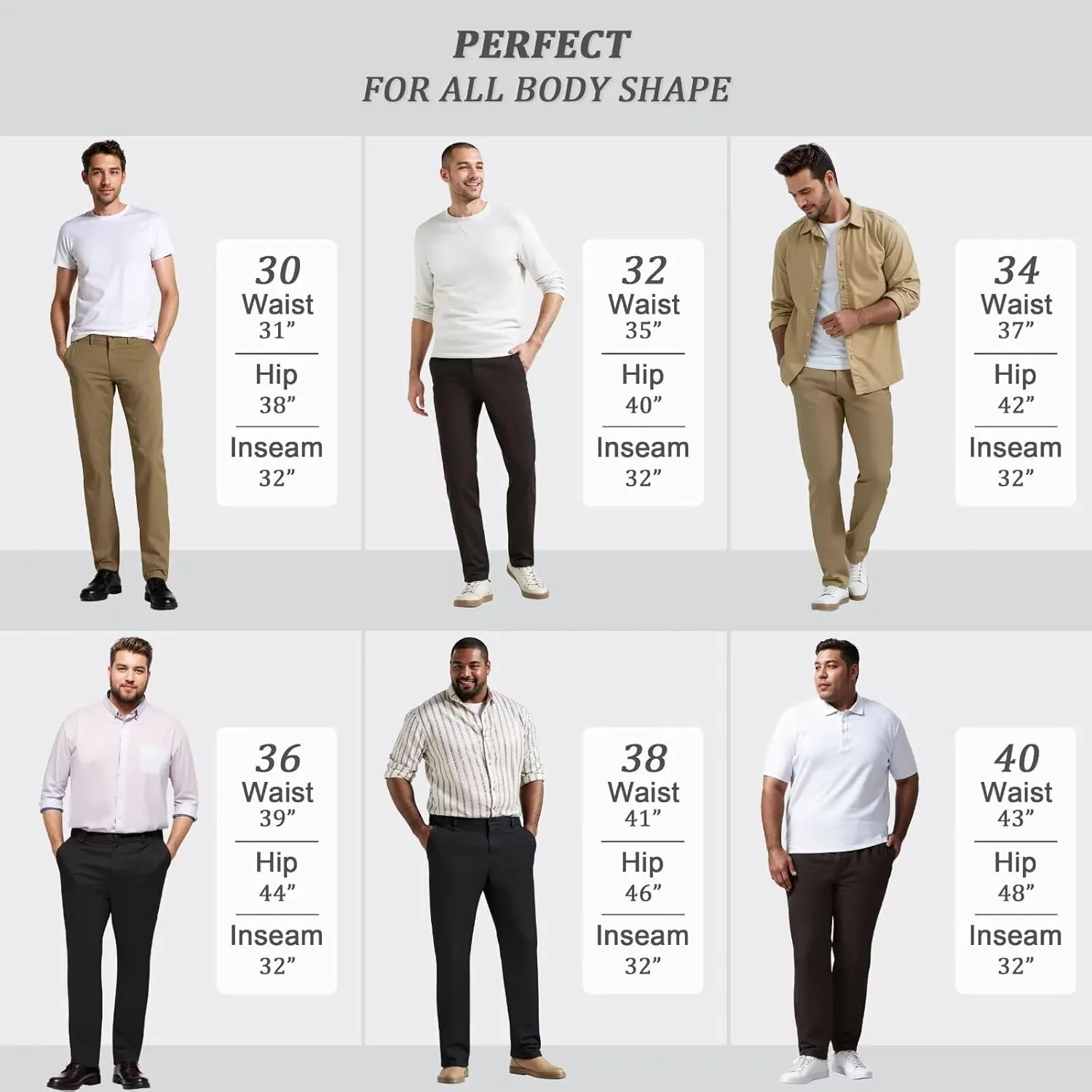 ETHANOL Mens Work Casual Comfort Fit Tech Stretch Slim Performance Wrinkle Resistant Dress Pants