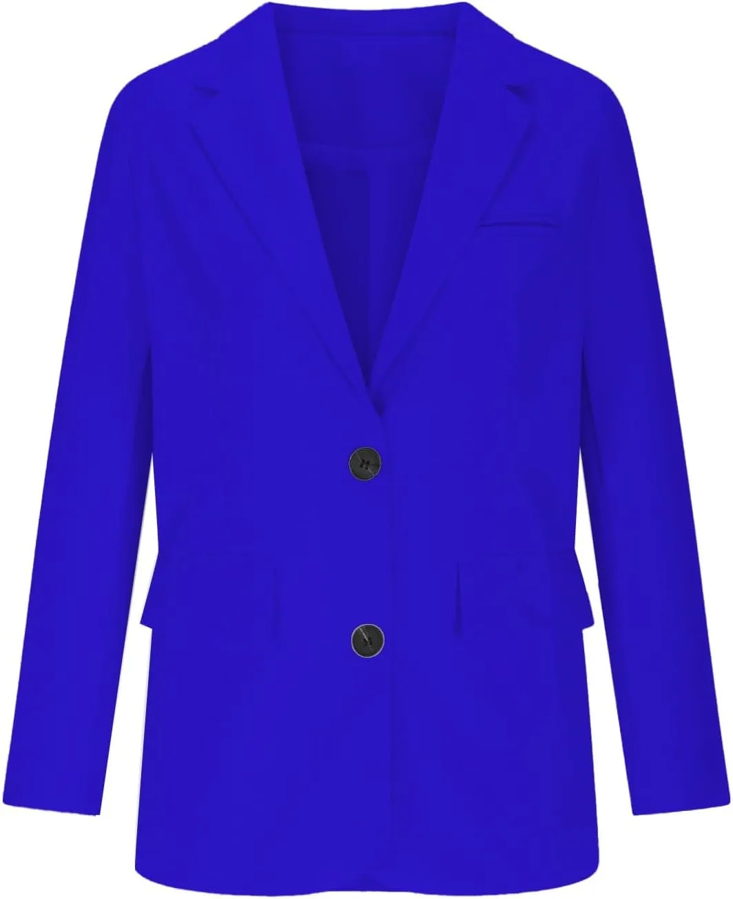 Fall Blazers for Women 2024 Business Casual Long Sleeve Dressy Open Front Coats Work Office Oversized Suit Jackets