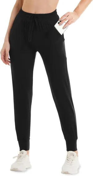 GAYHAY Joggers for Women with Pockets - Womens Sweatpants Lightweight Yoga Lounge Pants for Athletic Workout Gym Running