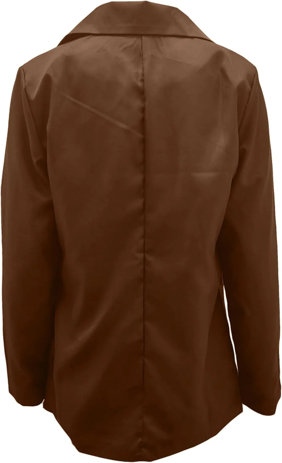 GORIFE Women Long Sleeve Lapel Jacket Light Weight Elegant Jacket Suit with Pocket Work Suits