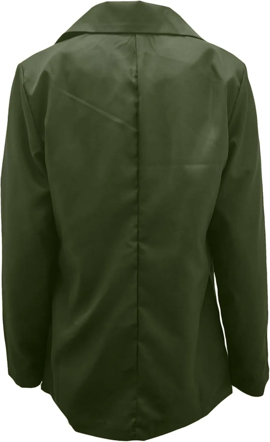 GORIFE Women Long Sleeve Lapel Jacket Light Weight Elegant Jacket Suit with Pocket Work Suits