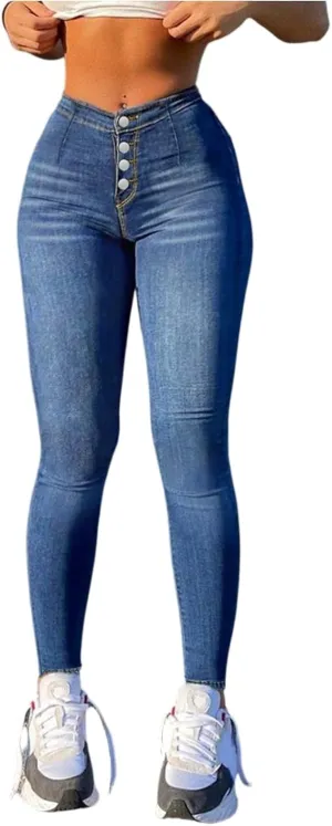 Jeggings for Women Stretchy High Waisted Skinny Jeans Jean Leggings Denim Casual Pants with Pockets 2025