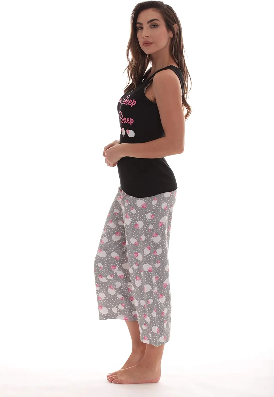 Just Love 100% Cotton Capri Sets Women Sleepwear