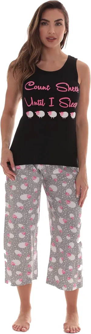 Just Love 100% Cotton Capri Sets Women Sleepwear