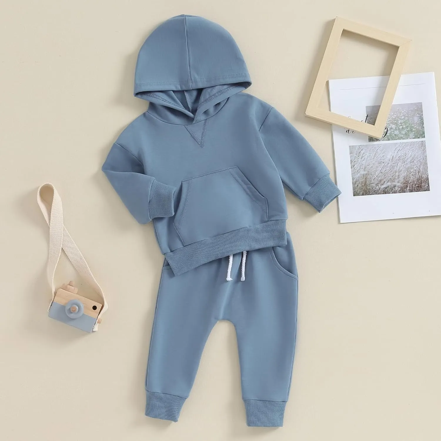 Kids Toddler Baby Boy Summer Outfit Zip Up Hoodies Short Sleeve Stripe/Plaid Hooded Tops and Solid Shorts 2Pcs Set