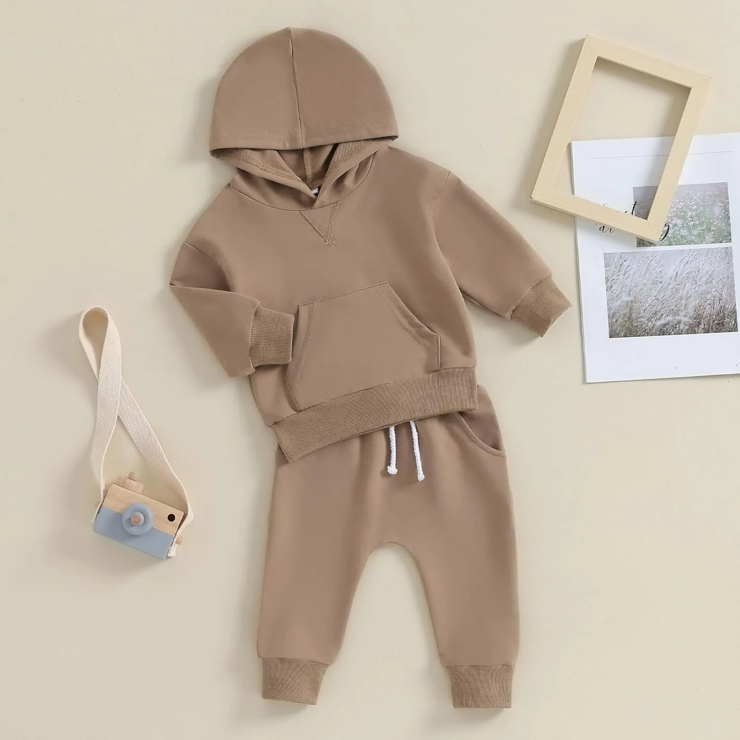 Kids Toddler Baby Boy Summer Outfit Zip Up Hoodies Short Sleeve Stripe/Plaid Hooded Tops and Solid Shorts 2Pcs Set