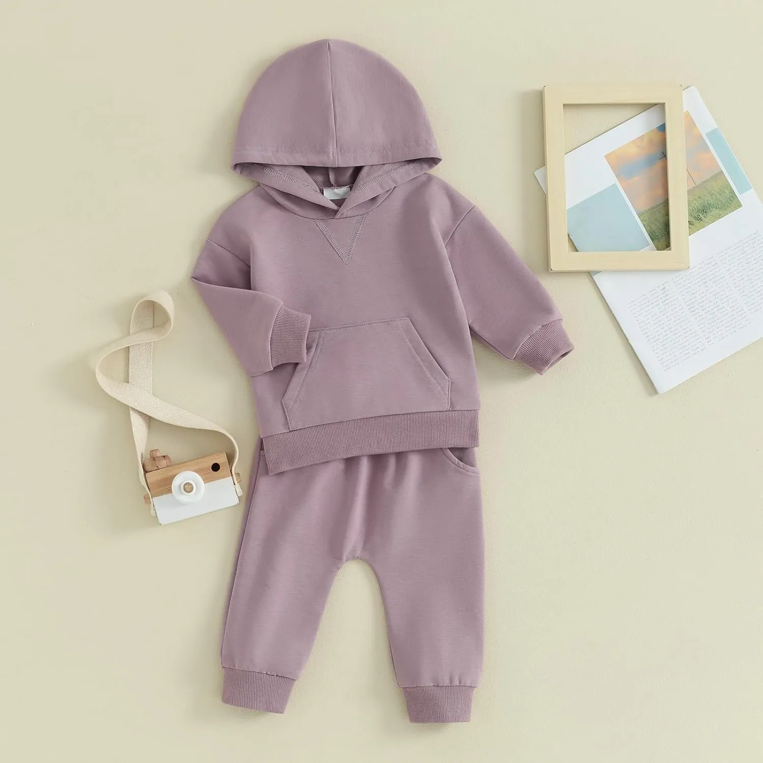 Kids Toddler Baby Boy Summer Outfit Zip Up Hoodies Short Sleeve Stripe/Plaid Hooded Tops and Solid Shorts 2Pcs Set