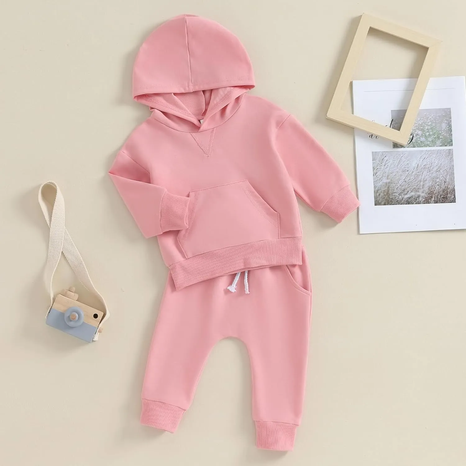 Kids Toddler Baby Boy Summer Outfit Zip Up Hoodies Short Sleeve Stripe/Plaid Hooded Tops and Solid Shorts 2Pcs Set