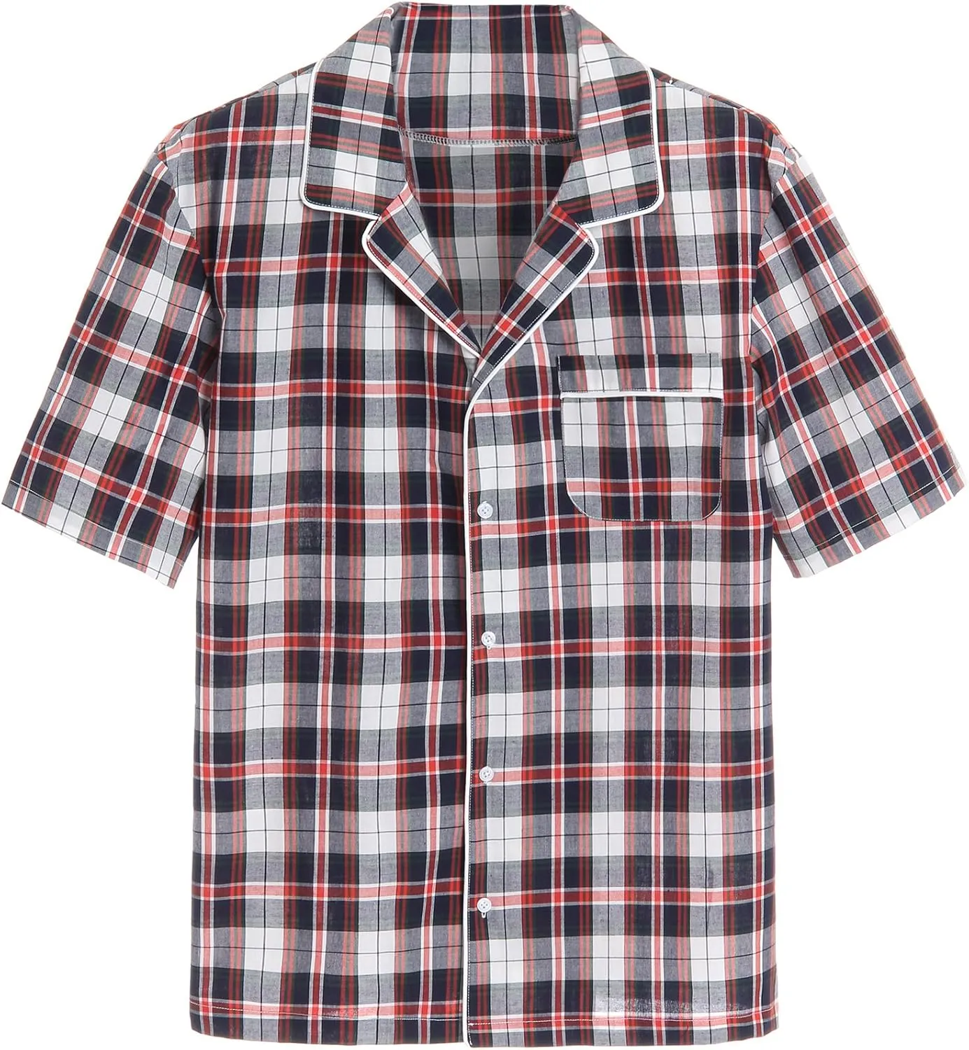Latuza Men's Cotton Woven Short Sleepwear Pajama Set