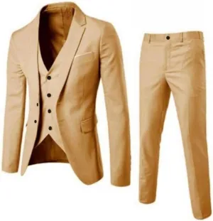 LCMTWX Wedding Suits For Men Business Wedding Party Jacket Vest & Pants Coat Trajes Elegantes Para Black Suits For Men