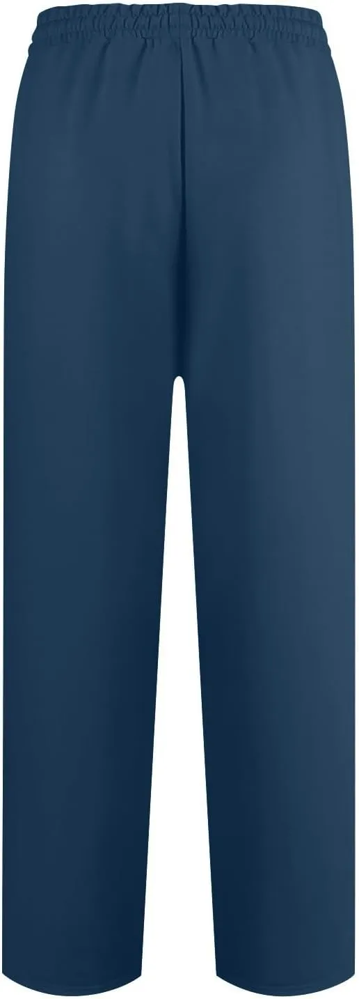 Lightweight Wide Leg Sweatpants Women 2025 Trendy Interior Drawstring High Waist Sweat Pants Baggy Lounge Jogger Pants