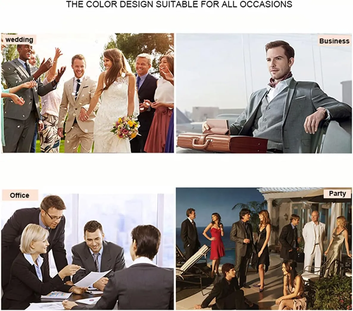 Linen Suits for Men Casual Wedding Suits Men 2 Piece Suits Groomsmen Tuxedos Summer Beach Prom Vest and Pants Set