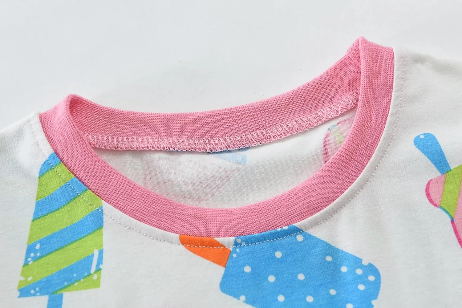 Little Hand Toddler Baby Girls Pajamas Kids Short Sets Cotton Pjs Sleepwear Summer Clothes 2-7 Years