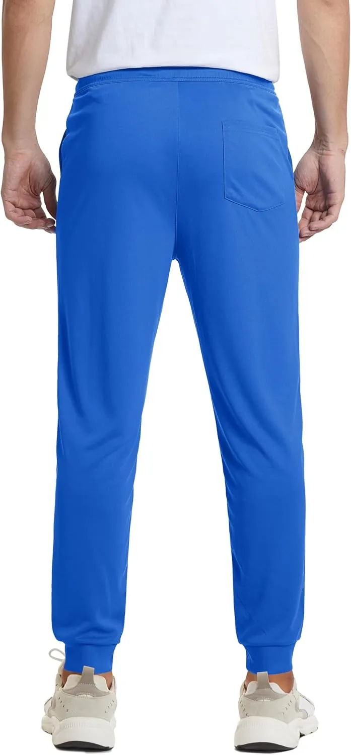 MAGCOMSEN Men's Joggers Sweatpants Quick Dry Running Pants with Pockets Summer Lightweight Athletic Workout Pants