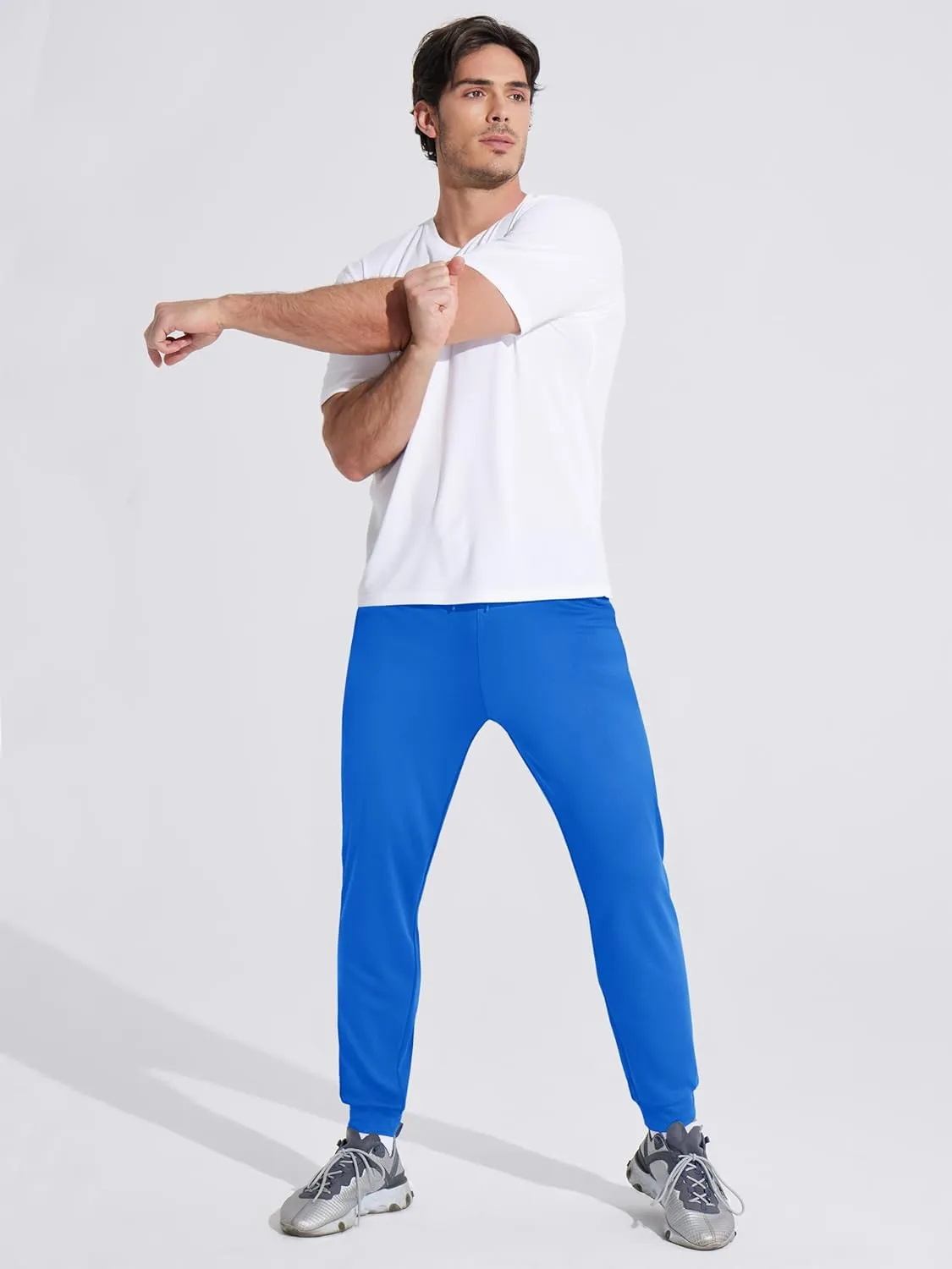 MAGCOMSEN Men's Joggers Sweatpants Quick Dry Running Pants with Pockets Summer Lightweight Athletic Workout Pants