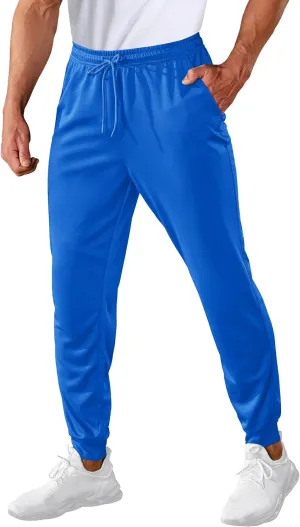 MAGCOMSEN Men's Joggers Sweatpants Quick Dry Running Pants with Pockets Summer Lightweight Athletic Workout Pants