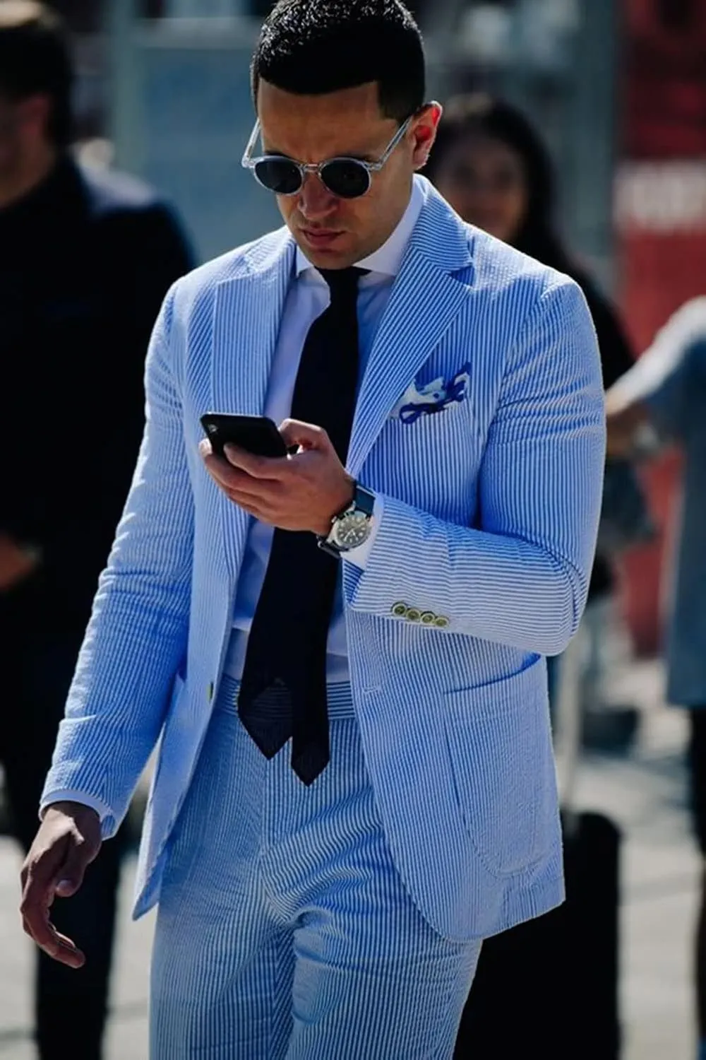 Mauuwy Men's Suits Slim Fit 2 Piece Notch Lapel Wedding Groom Tuxedo Single-Breasted Party Suit MXF05
