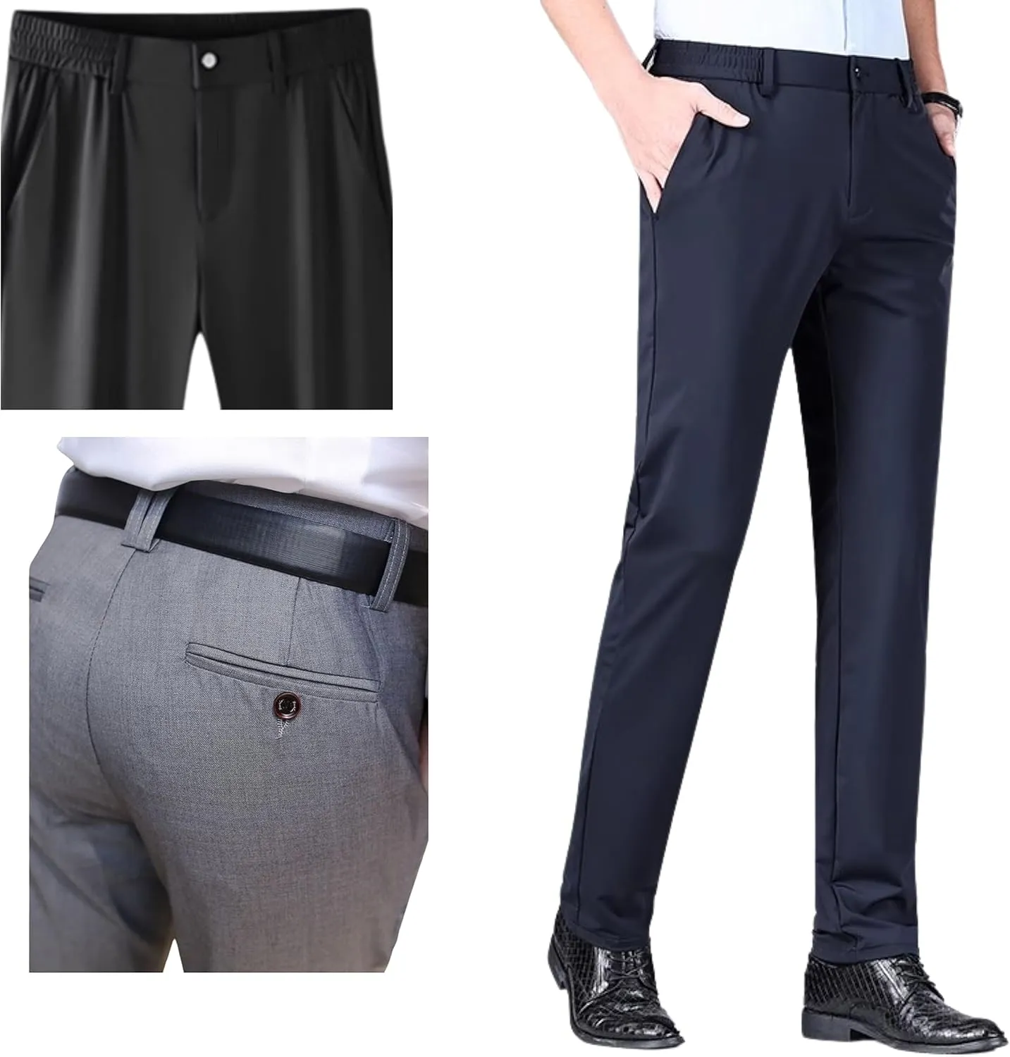 Men's 2 pieces Suit Sets Jacket   Pant Business big tall Suits