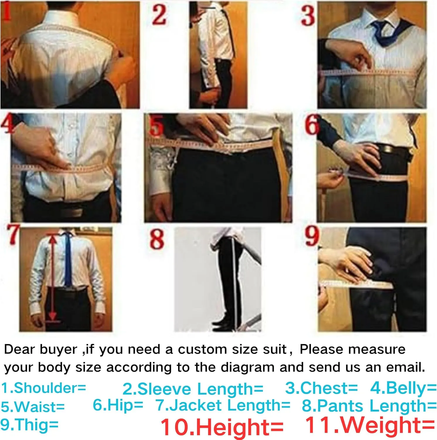 Men's 2 pieces Suit Sets Jacket   Pant Business big tall Suits