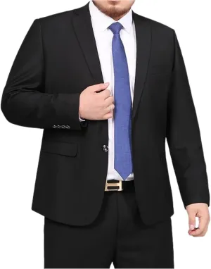 Men's 2 pieces Suit Sets Jacket   Pant Business big tall Suits