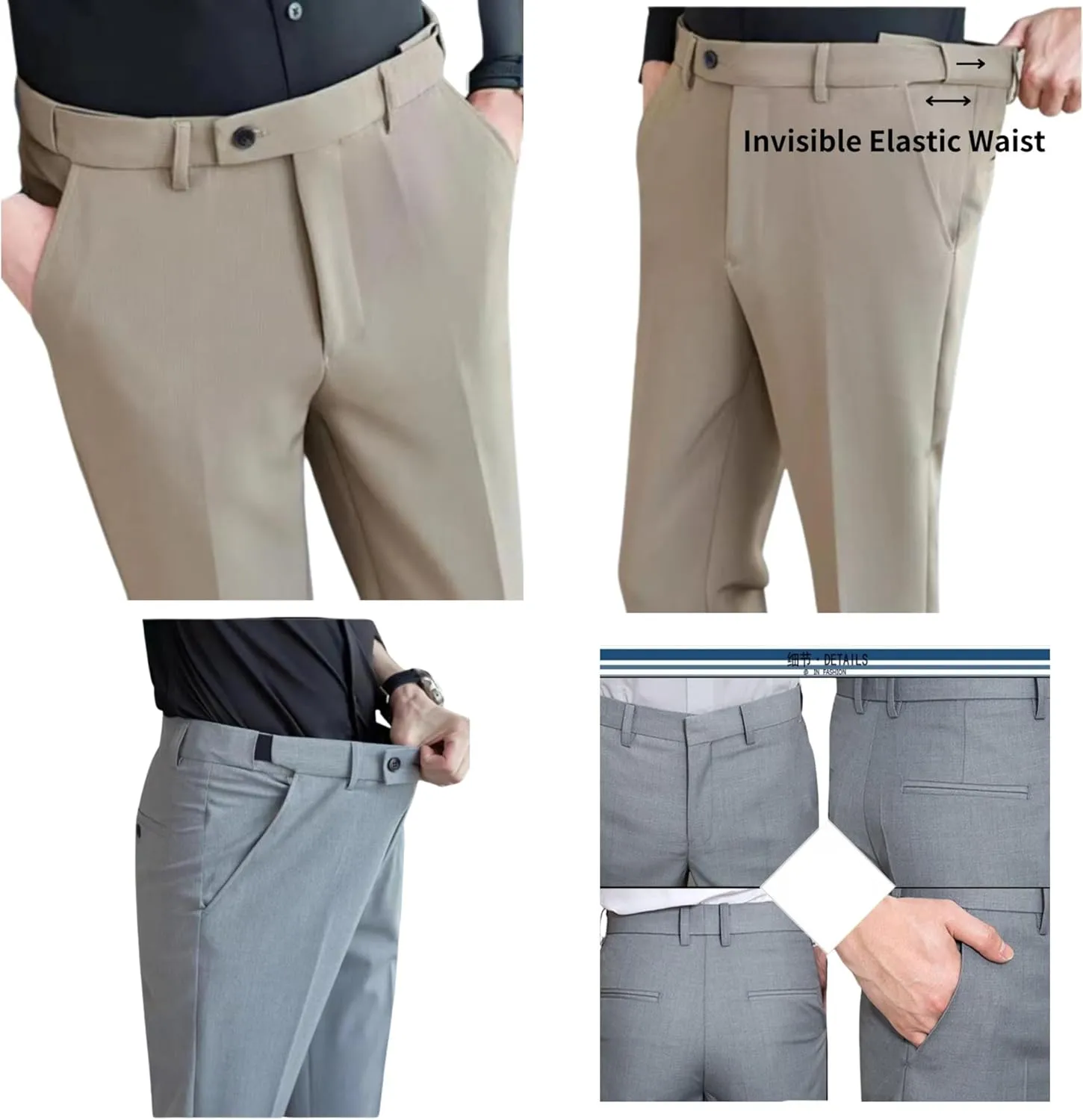 Men's 2 pieces Suit Sets Jacket   Pant Business big tall Suits
