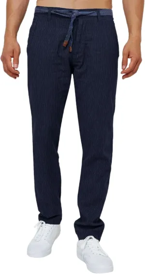 Men's Casual Corduroy Pants Comfy Pull on Elastic Waist Trousers Drawstring Cotton Pants