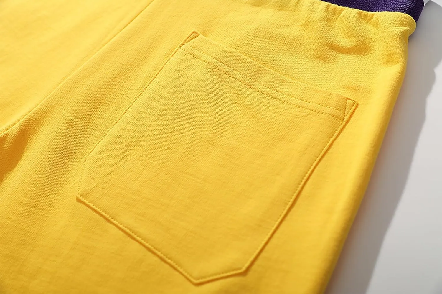 Mens Cotton Shorts Pajama Bottoms Sleepwear Knit Lounge Shorts With Drawstring & Pockets