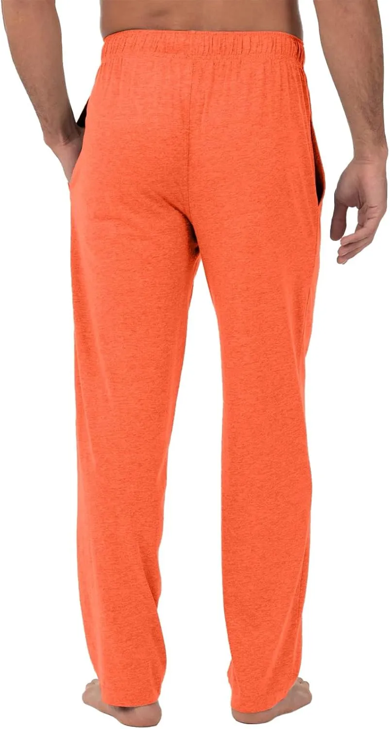Men's Pajama Bottoms Soft Cotton Sleep Lounge Pants Solid ComfortSoft Sleep Pant with Pockets and Drawstring