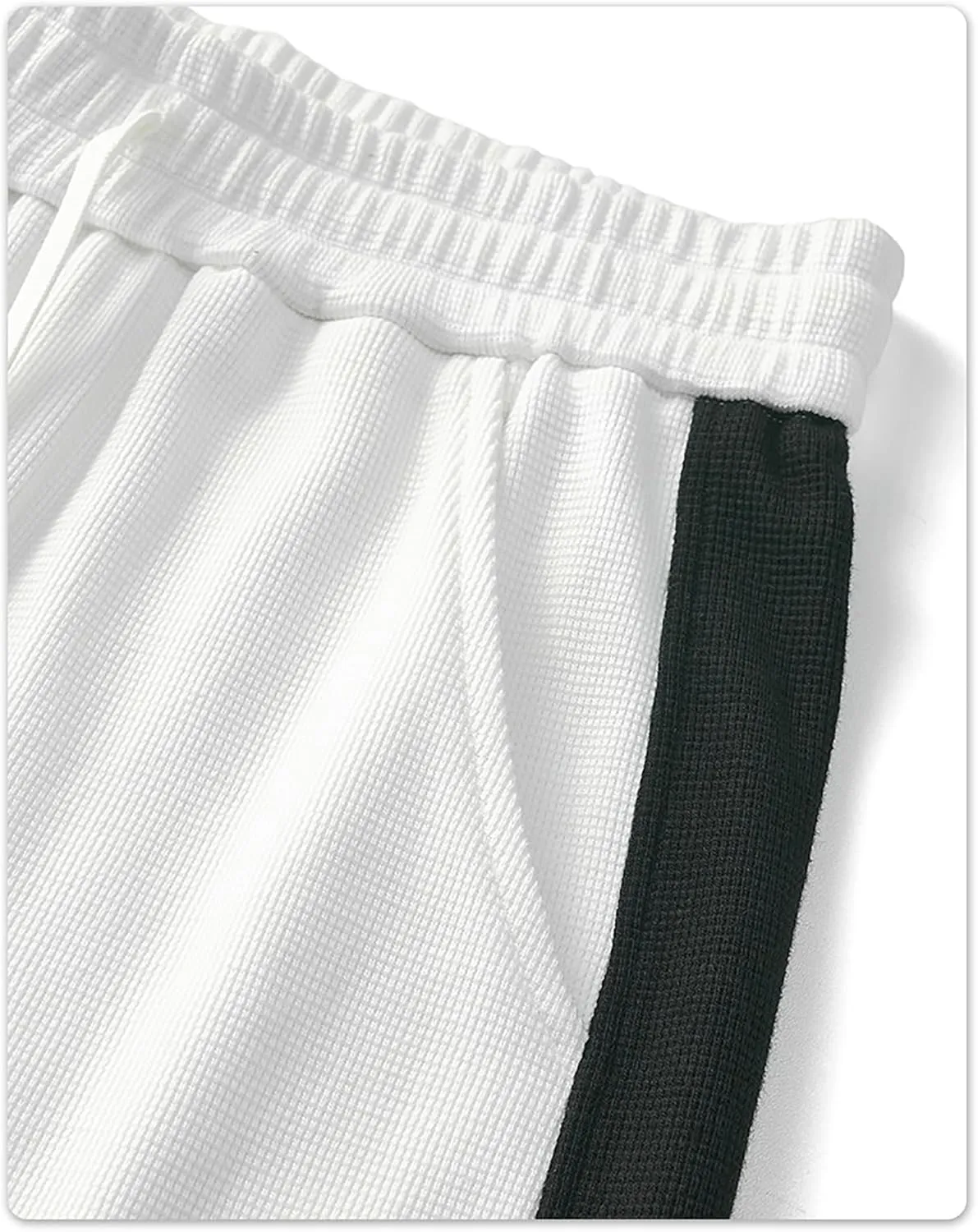 Men's Pajama Cotton Shorts Sleepwear Lounge Pajama Bottoms With Pockets And Drawstring