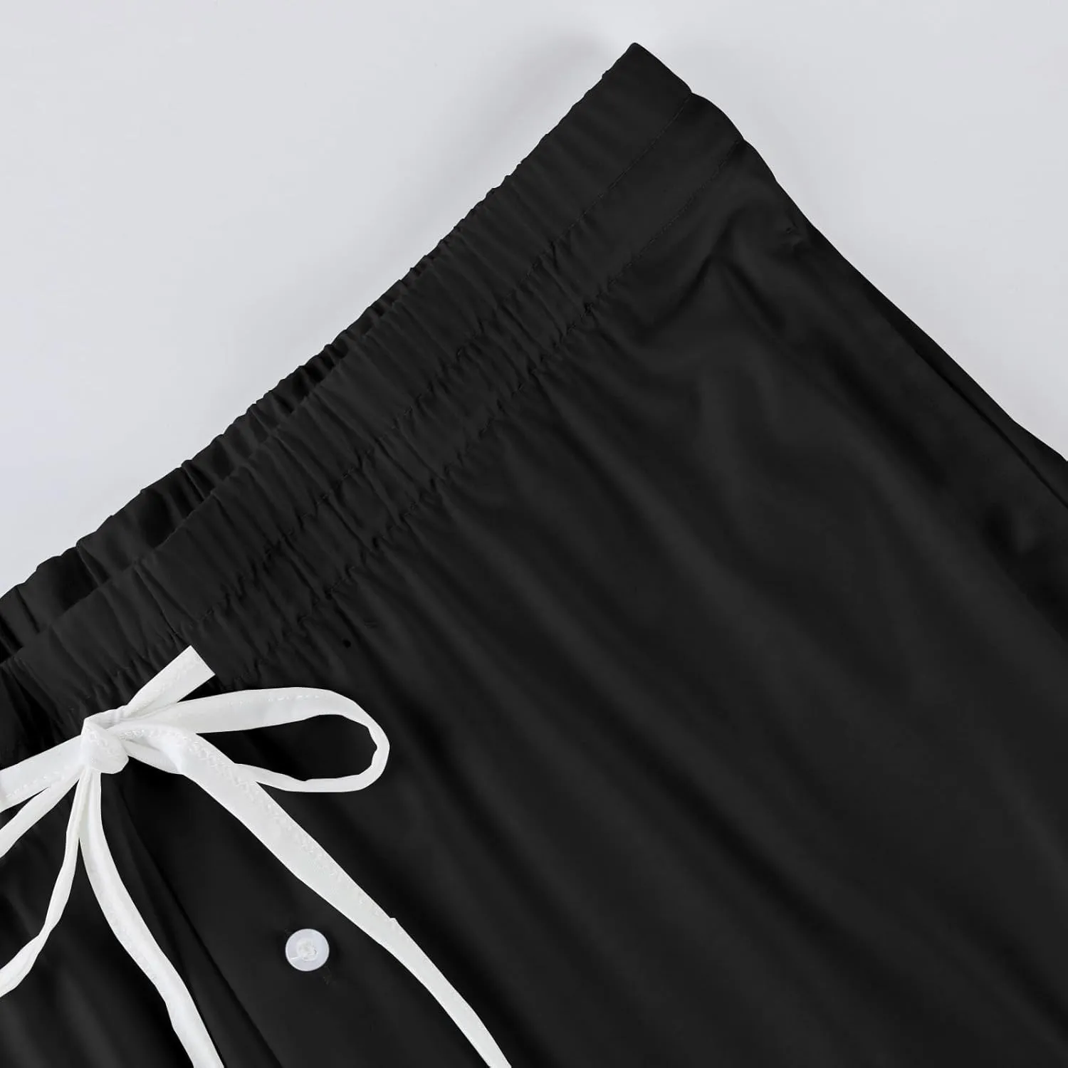 Mens Pajama Pants, Soft Cotton Sleep Lounge Pants Solid Plaid Comfort Soft Sleep Pant with Pockets and Drawstring