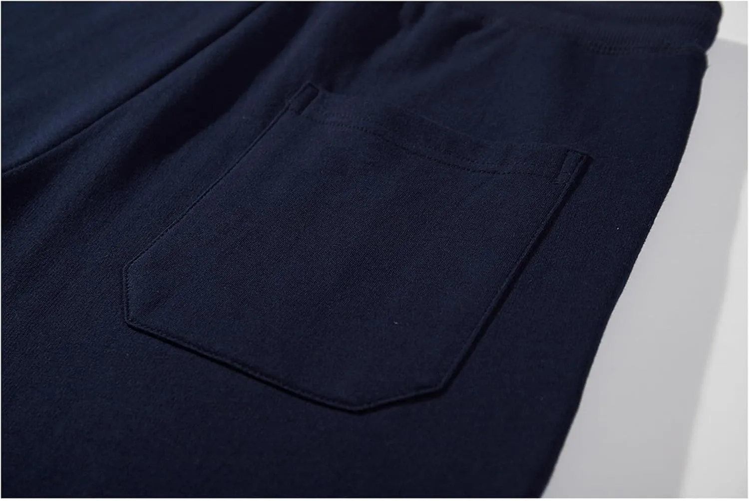 Mens Pajama Shorts Sleepwear Cotton Jersey Knit Pajama Bottoms Lounge Shorts With Drawstring
