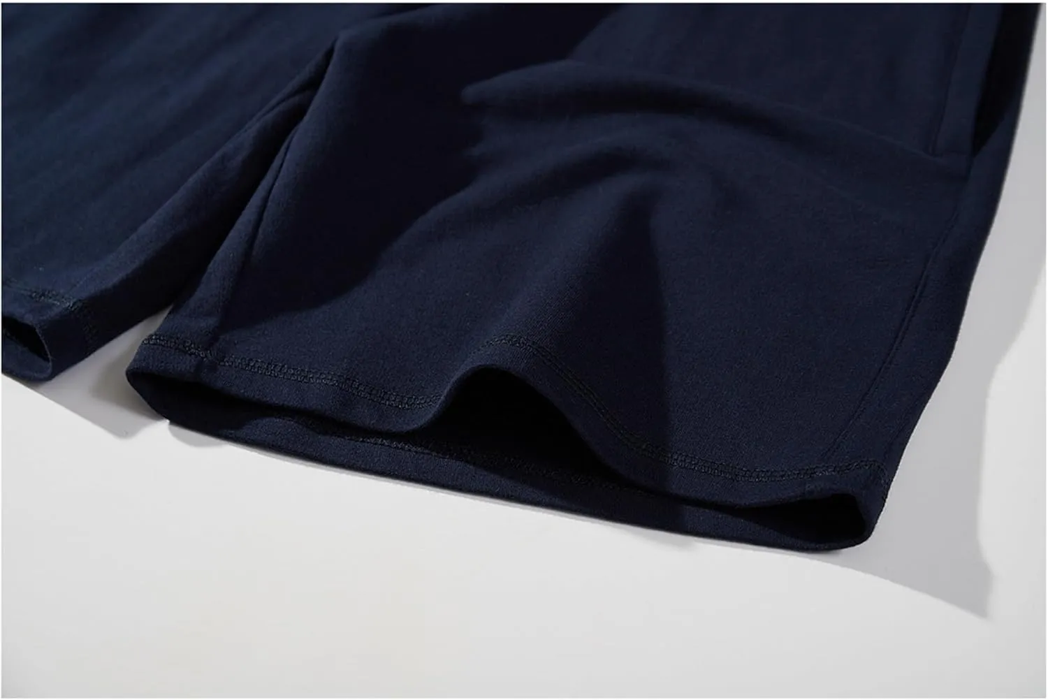 Mens Pajama Shorts Sleepwear Cotton Jersey Knit Pajama Bottoms Lounge Shorts With Drawstring