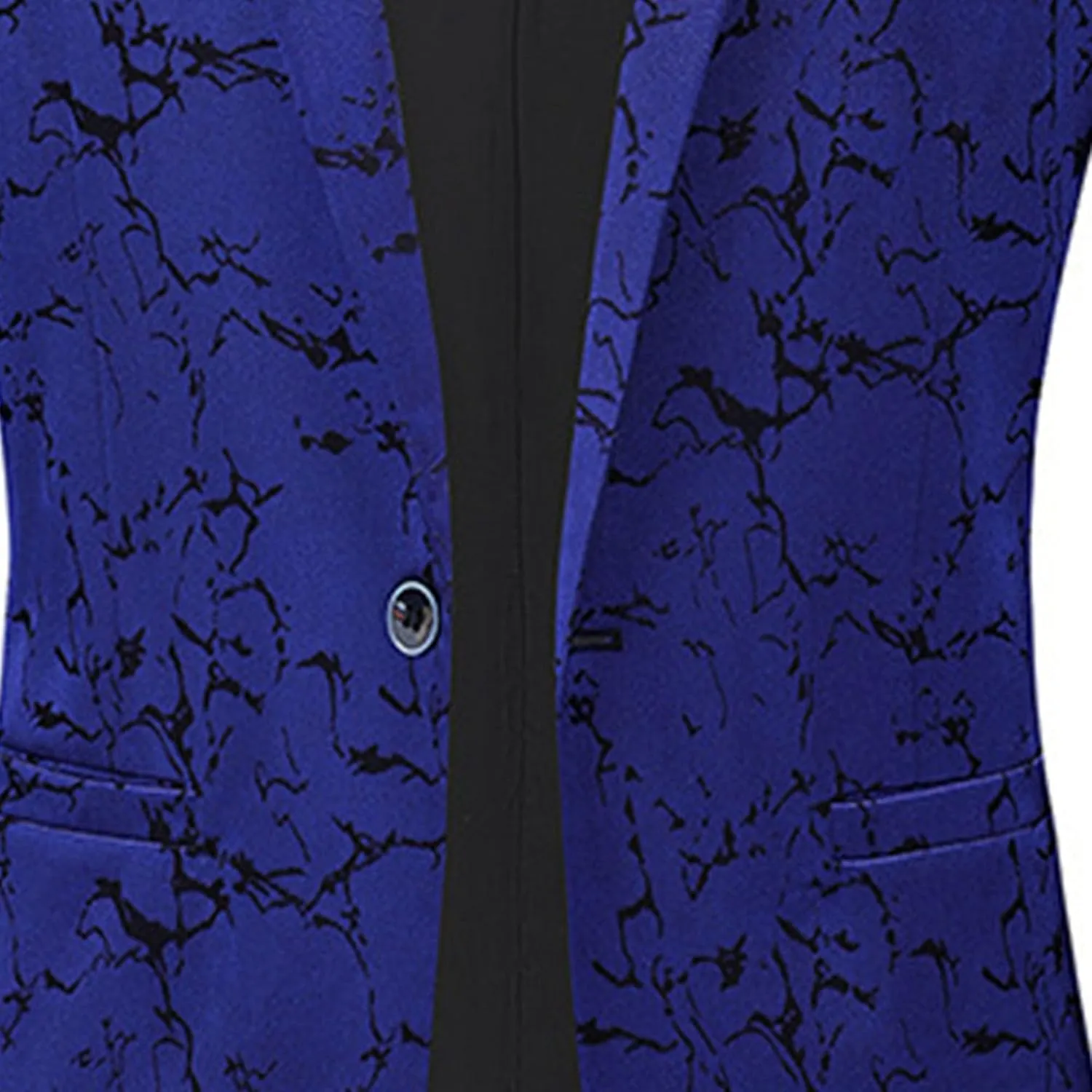 Men's Suit Jacket for Party Dinner 1 Button Slim Fit Notched Lapel Blazer Jackets Casual Business Sport Coat
