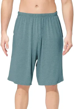Men's Summer Pajama Shorts Cotton Pjs Comfy Thin Fall Spring Breathable Lounge Soft Stretchy Sleepwear