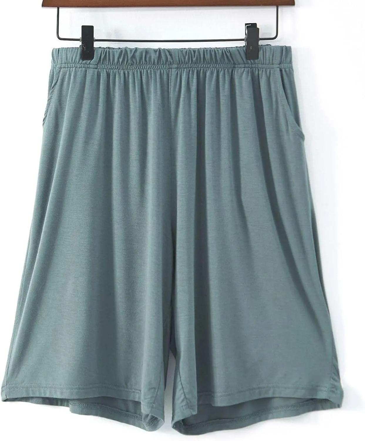 Men's Summer Pajama Shorts Cotton Pjs Comfy Thin Fall Spring Breathable Lounge Soft Stretchy Sleepwear