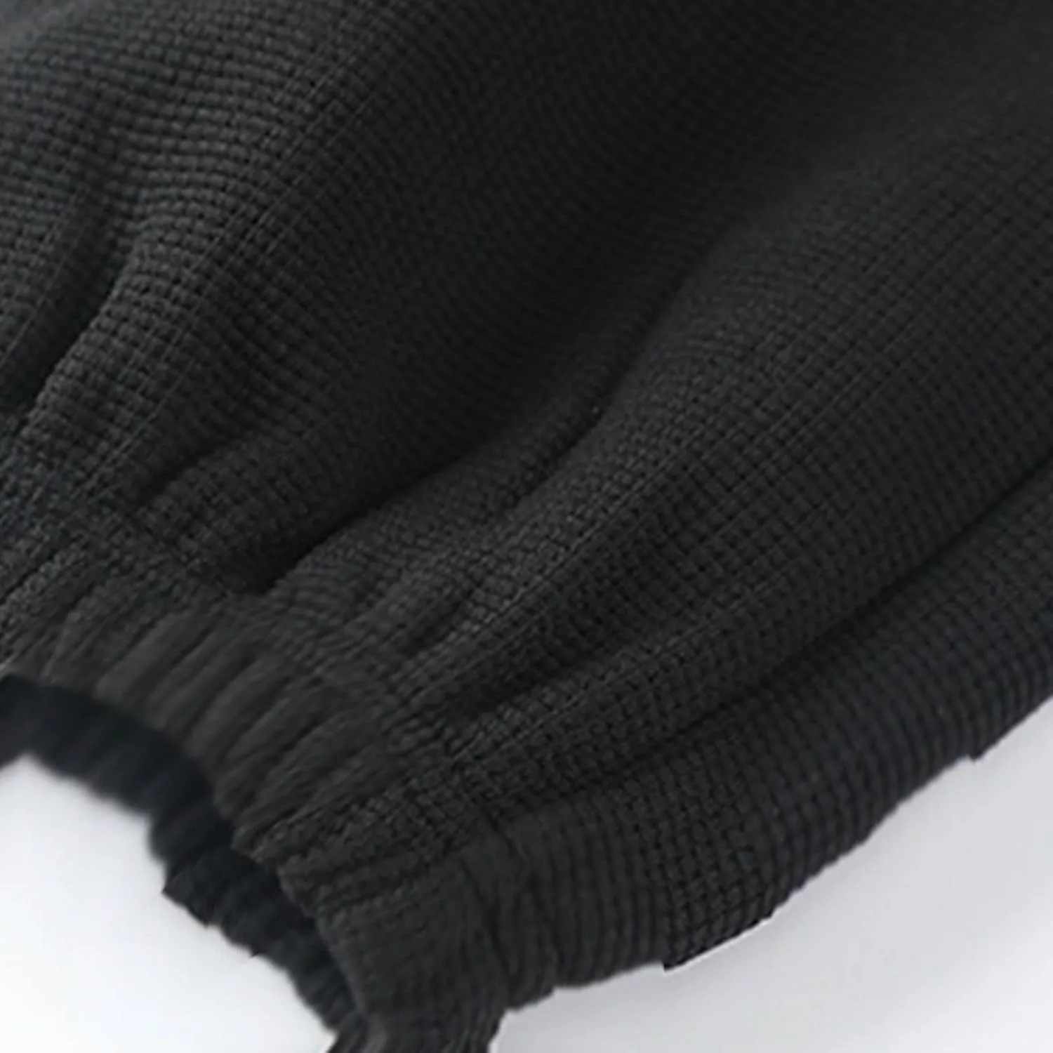 Mens Waffle Sweatpants Joggers Pants Elastic Waist Casual Sports Trousers with Pockets