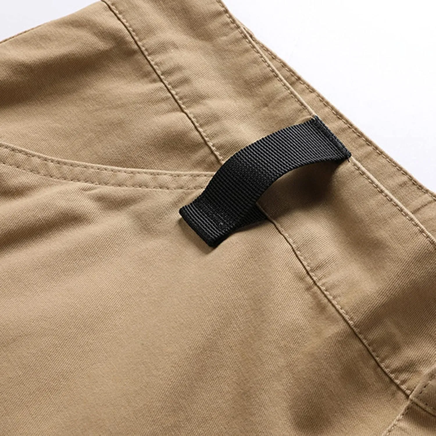 Muscularfit Cotton Mens Shorts Regular Big and Tall Multi Pockets Cargo Shorts 7" Inseam Summer Casual Sport Tooling Shorts