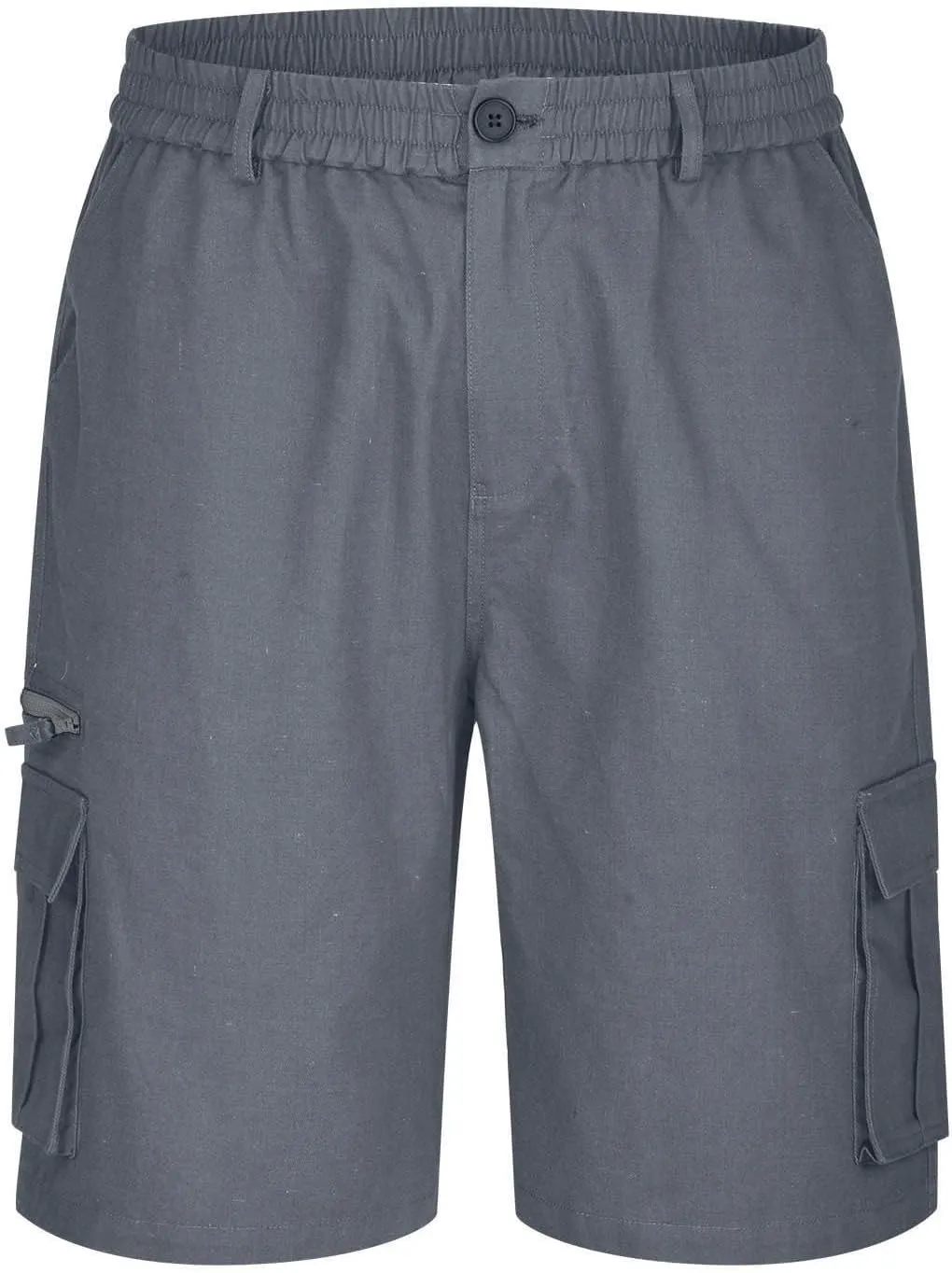 Muscularfit Tactical Shorts for Men 2024 Casual Multi Pockets Elastic Waist Chino Cargo Shorts Summer Athletic Beach Shorts