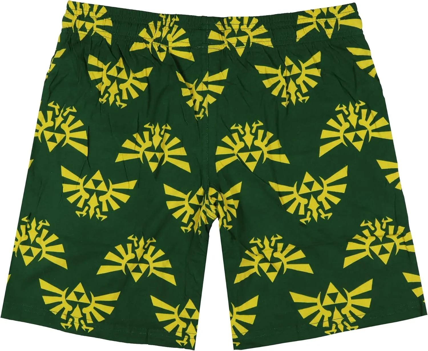 Nintendo The Legend of Zelda Pajamas Men's Royal Hyrule Crest Wingcrest PJ Lounge Shorts