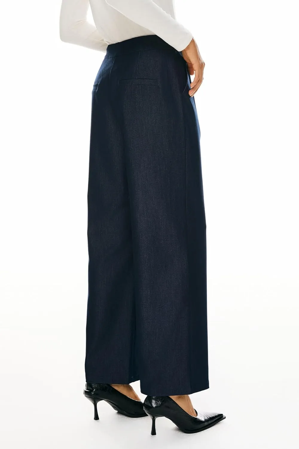 Orolay Women's High-Waisted Dress Pants Work Business Long Trousers Straight Leg Suit Pants