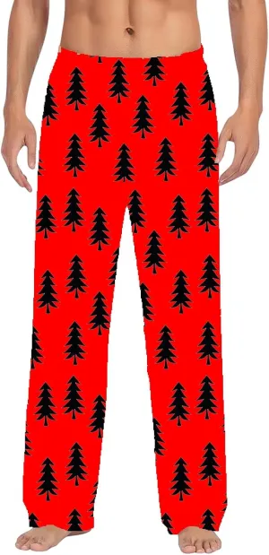 Pajama Pants for Men, Men's Separate Bottoms Warm Plaid Lounge Men's Pajama Bottoms Soft Sleep Pants