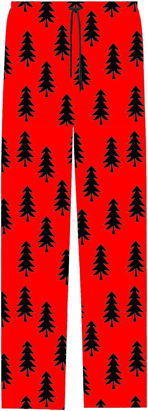 Pajama Pants for Men, Men's Separate Bottoms Warm Plaid Lounge Men's Pajama Bottoms Soft Sleep Pants